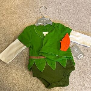 NWT Disney Peter Pan Baby Costume